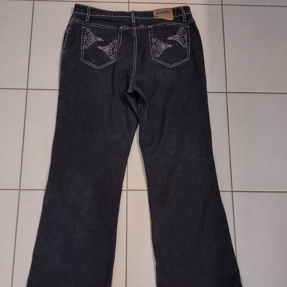 JEAN BAY Women's W32L38 Blue Jeans Pre-owned - Picture 4 of 9